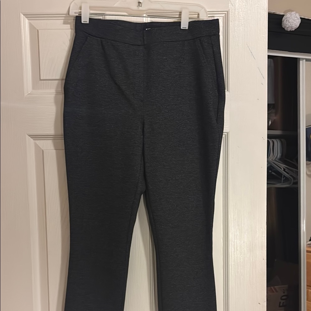 Express Gray Straight Leg Pants